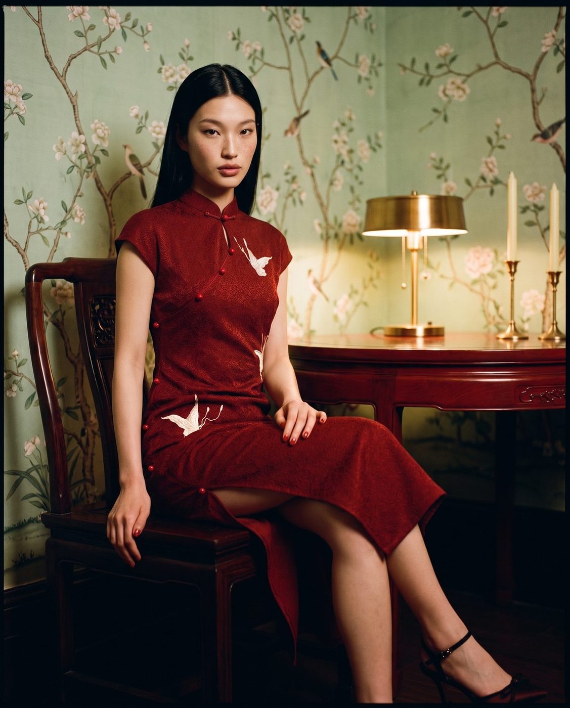 Red cheongsam, campaign